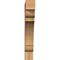 Ekena Millwork Olympic Block Rough Sawn Bracket, Western Red Cedar, 6"W x 34"D x 40"H BKT06X34X40OLY05RWR - alternate 3